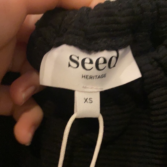 Ribbed little black dress - Picture 2 of 4